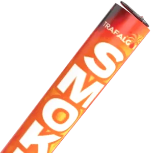 Orange Handheld Smoke