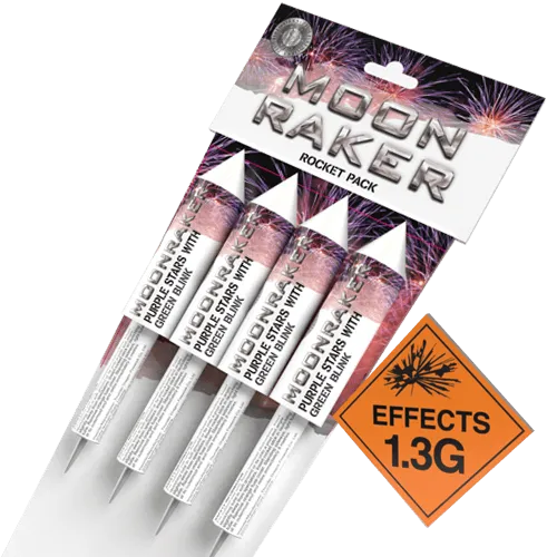 Moonraker Rocket 4Pk
