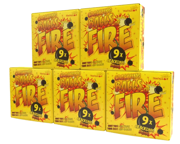 45 (5 Packs) Crackling Balls