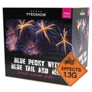 Blue Peony w/ Blue Tail & Mine