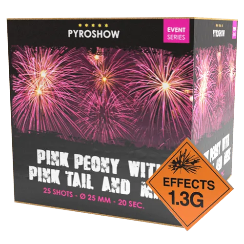 Pink Peony w/ Pink Tail & Mine