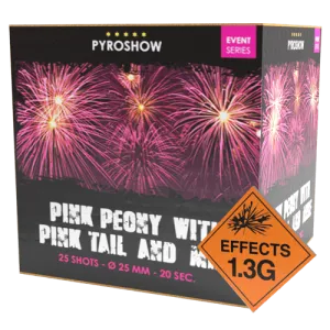 Pink Peony w/ Pink Tail & Mine