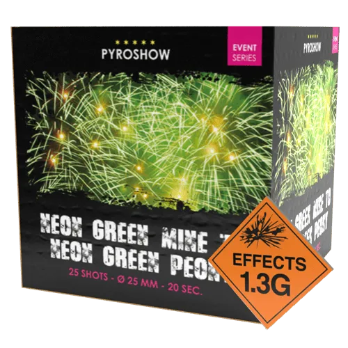 Neon Green Peony w/ Mine