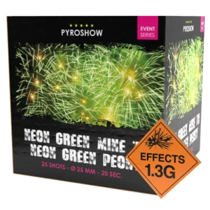 Neon Green Peony w/ Mine