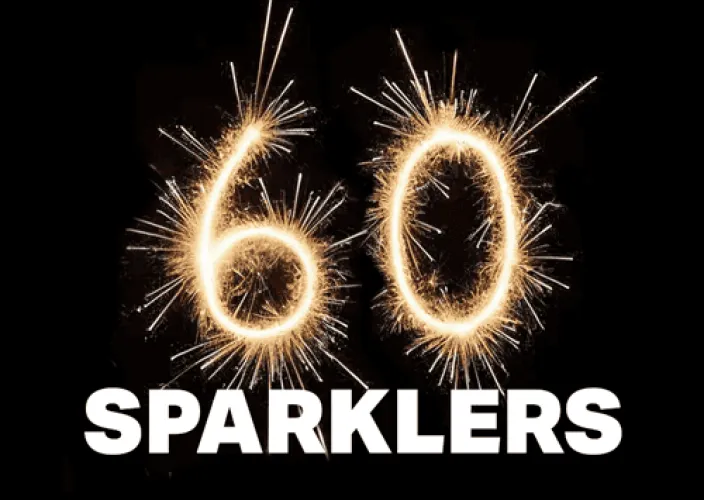 60 x Gigantic 27" Sparklers