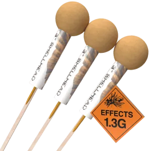 3" Shellhead Rocket 3Pk