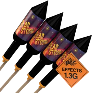 Solar Storm Rocket 4Pk