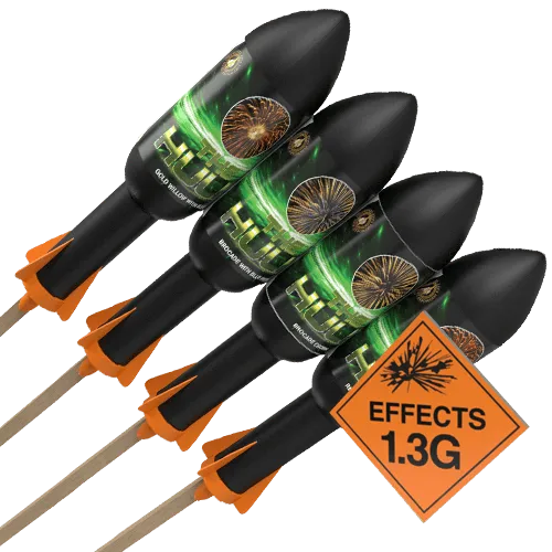 The Hulk Rocket 4Pk