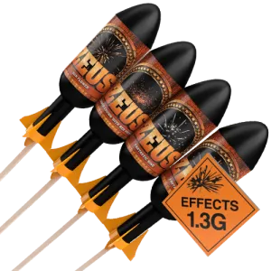 Zeus Rocket 4Pk