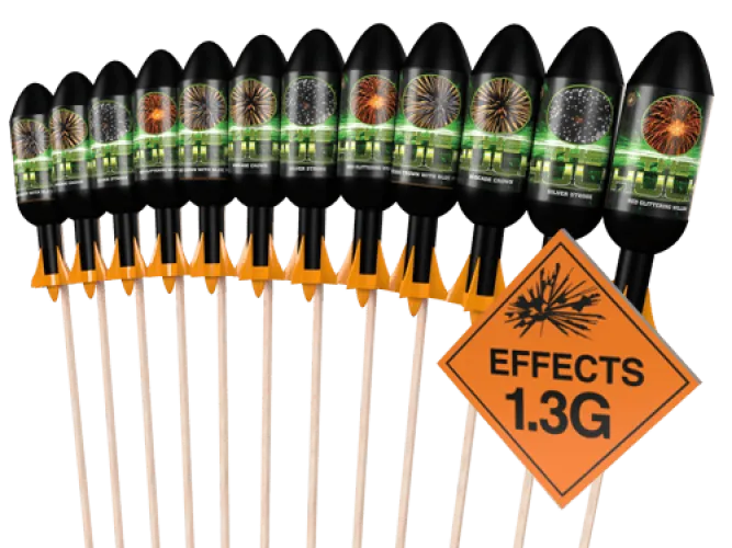 The Hulk Rocket Case Of 12